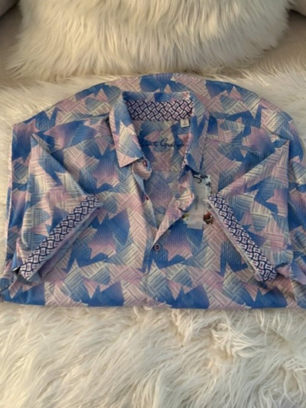 NWT ROBERT GRAHAM 'McCABE" SHORT SLEEVE SHIRT